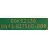 MAIN PARA SMART TV SAMSUNG 4K RESOLUCION (3840 X 2160) / NUMERO DE PARTE BN94-16115G / BN41-02756C / BN9416115G / 16115G / BN97-17444Q / PANEL CY-BT075HGSV1H / DISPLAY BN96-51821A / BN9651821A / MODELO UN75TU7000BXZA UA10